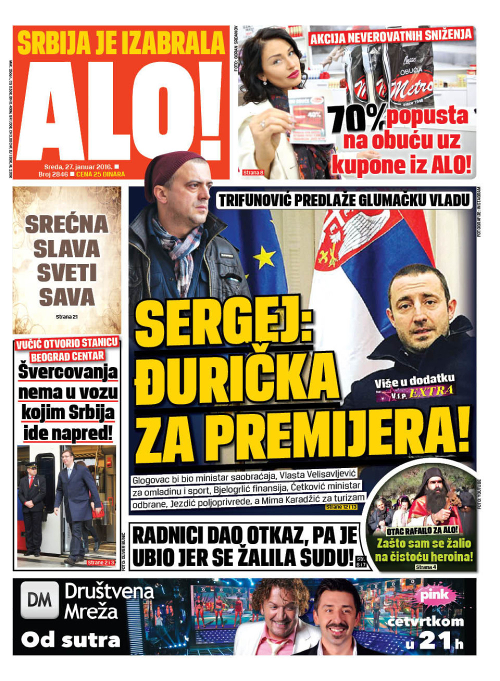 Naslovna za: 27.1.2016