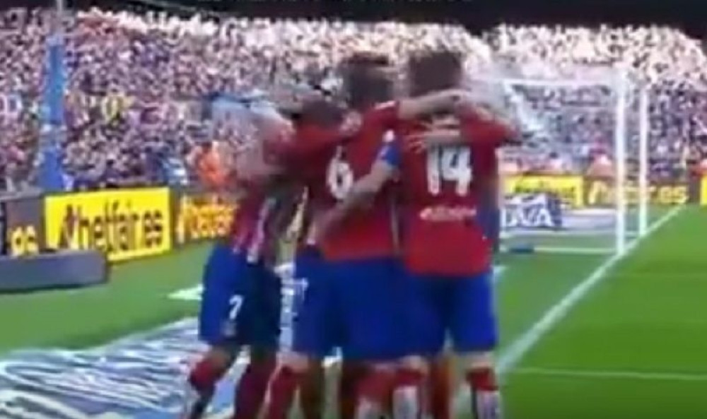 Atletiko ranim vođstvom šokirao "Nou Kamp" (VIDEO)