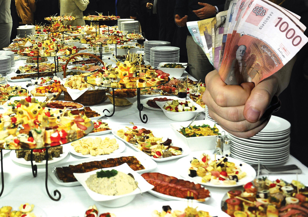 Sto miliona za piće i meze!