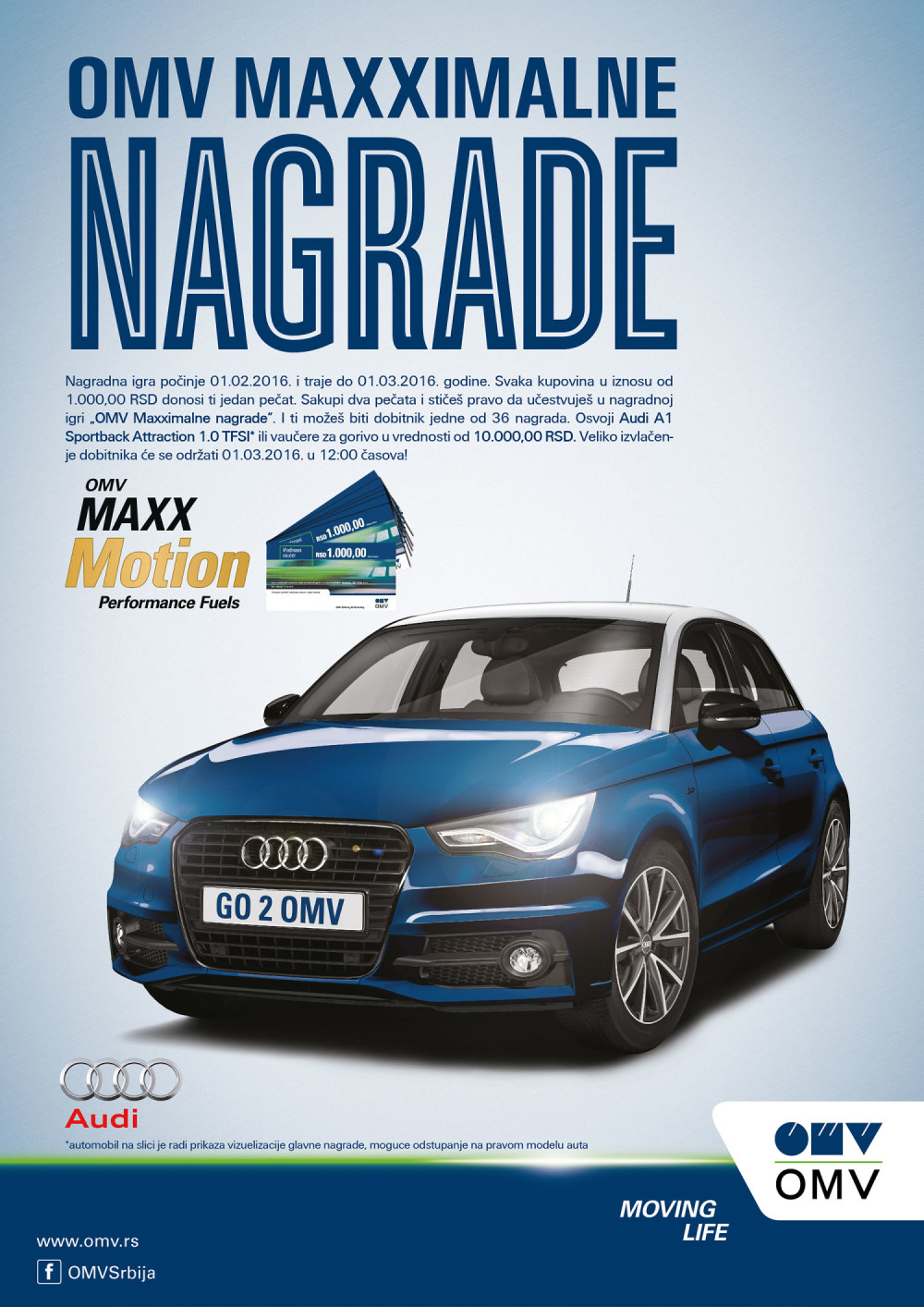 "Audi" na poklon od OMV-a!