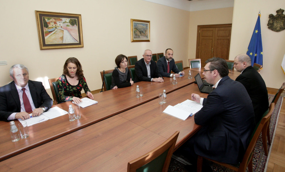 Vučić sa predstavnicima nezavisnih tela
