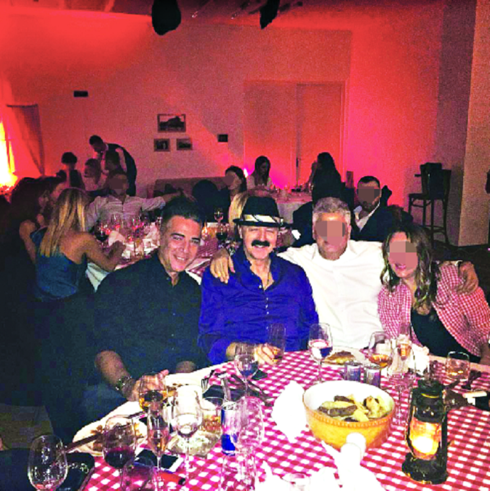 Haris i Željko kod Miškovića na rođendanu