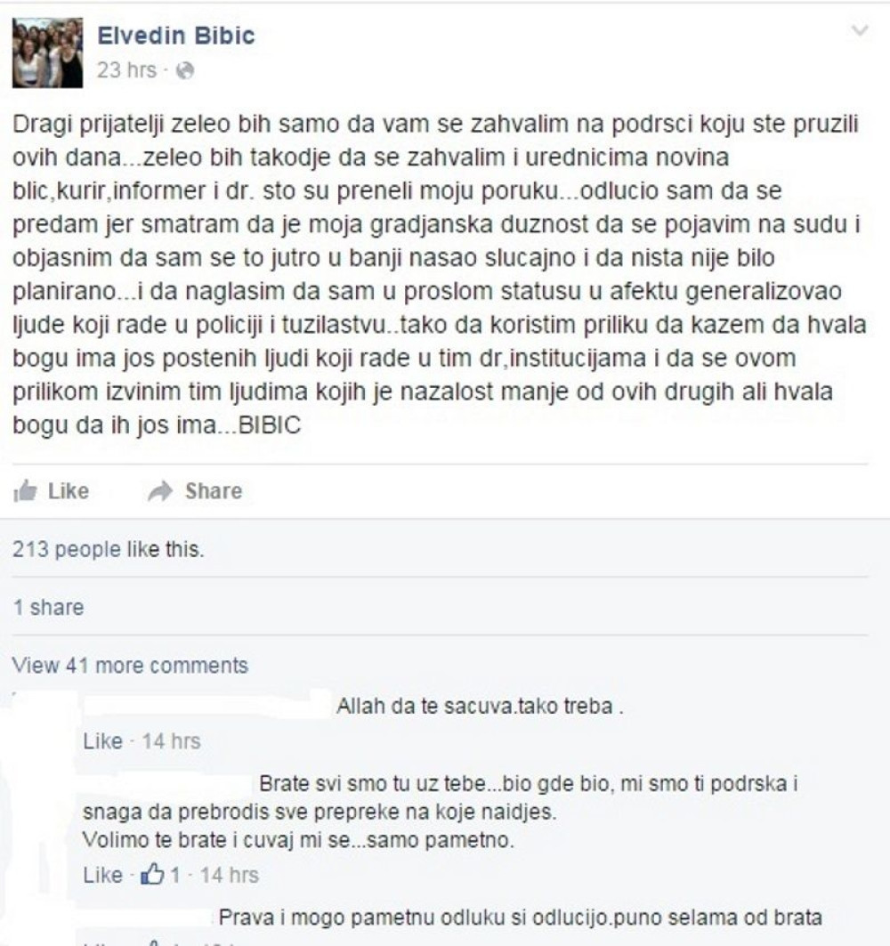 Uhapšen Pazarac koji je pucao u Izeta