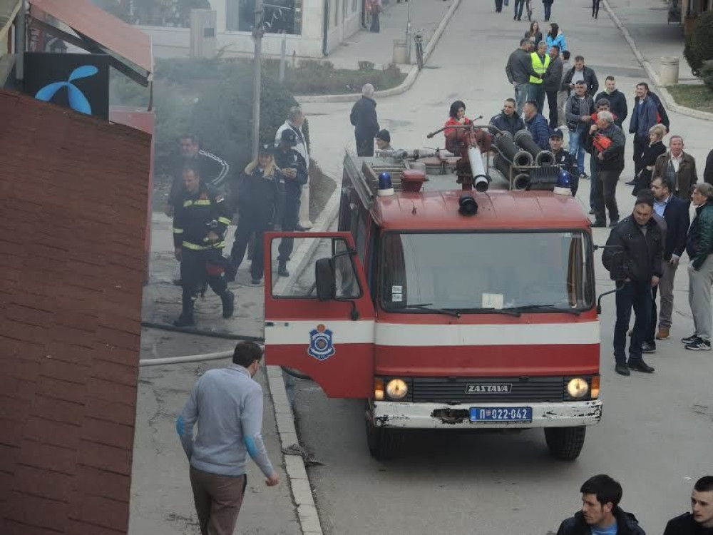 Požar u centru Ivanjice!
