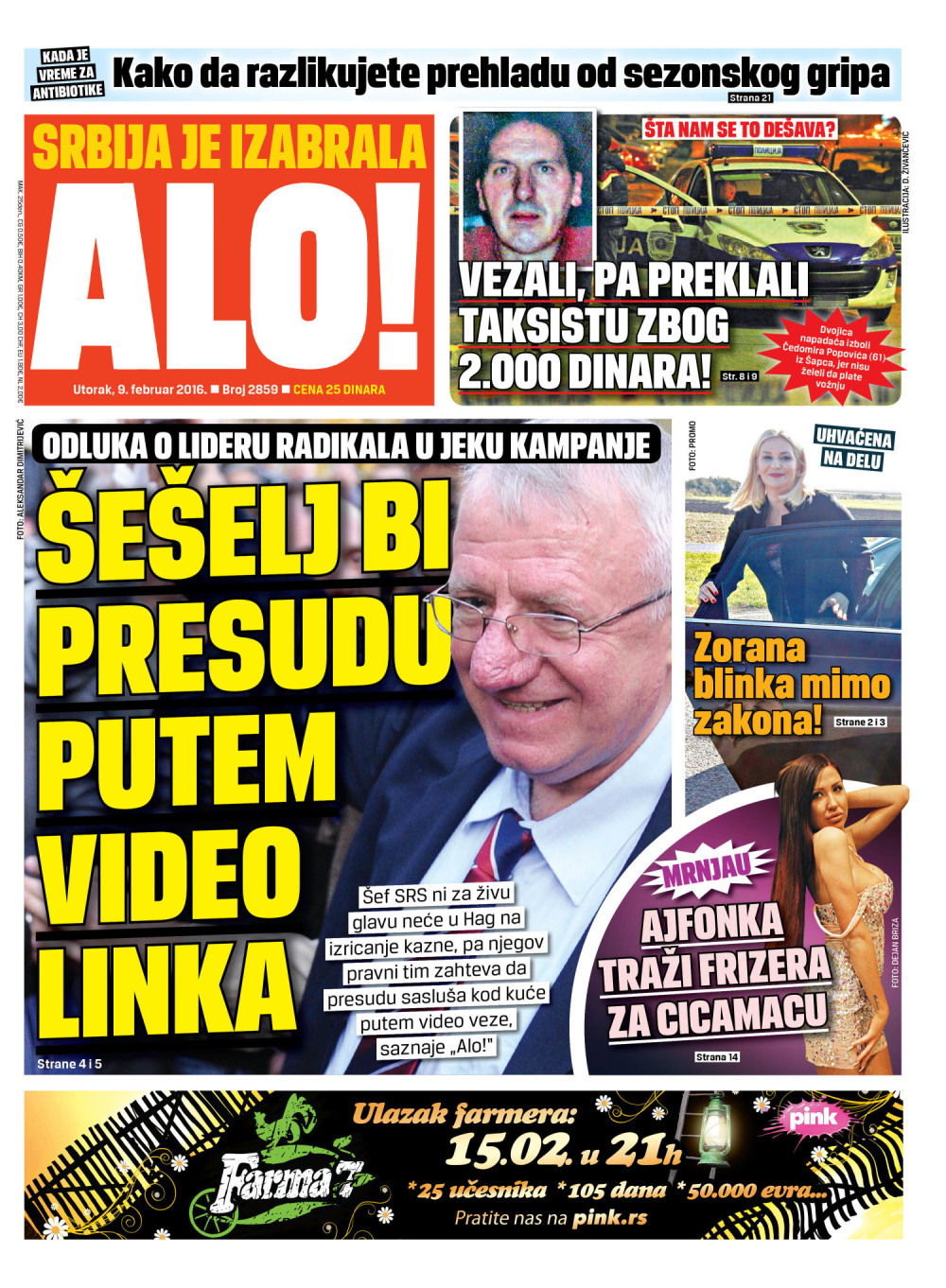 Naslovna za: 9.2.2016