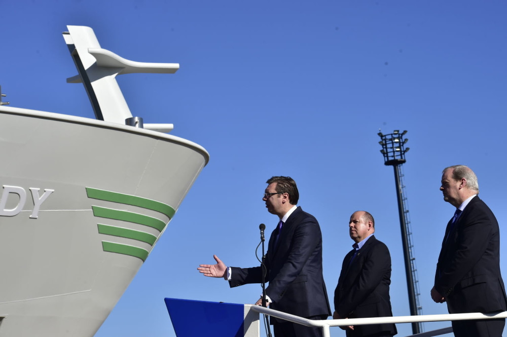 Vučić "krstio" kruzer