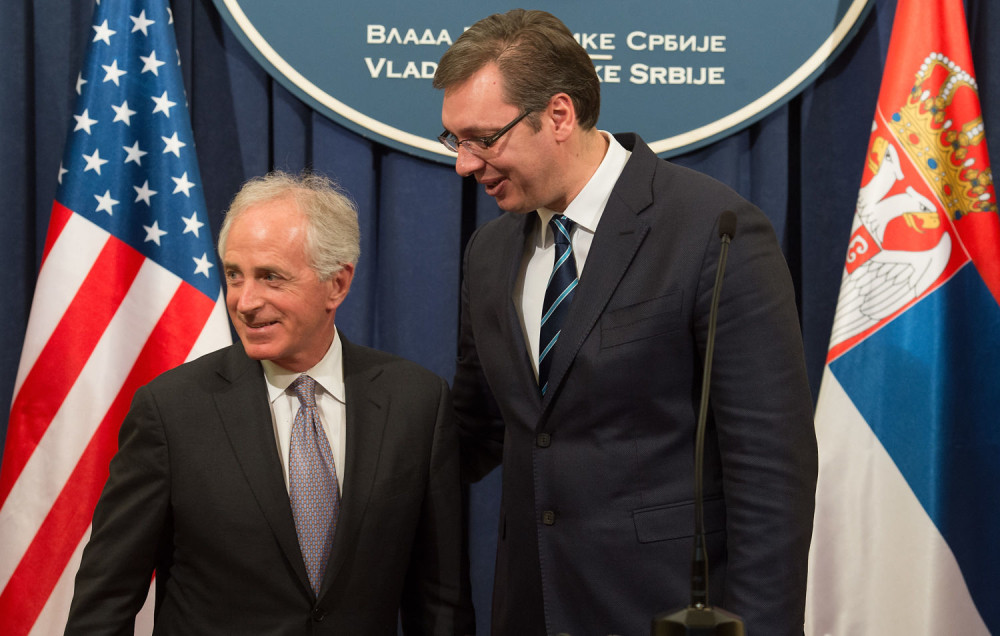 Senator: Došao sam da podržim Vučićevu viziju