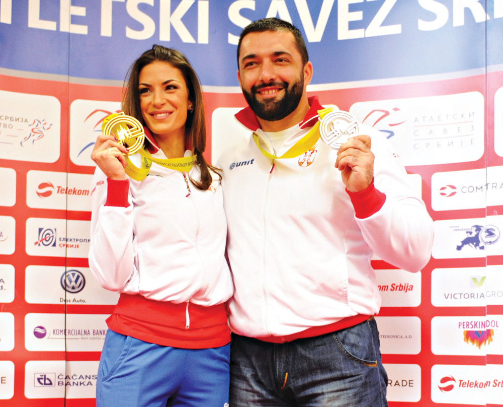Ivana i Asmir najbolji srpski atletičari!