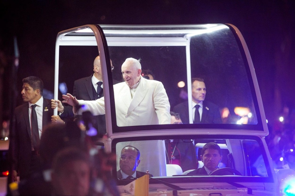 Papa Franja u Meksiku (FOTO)