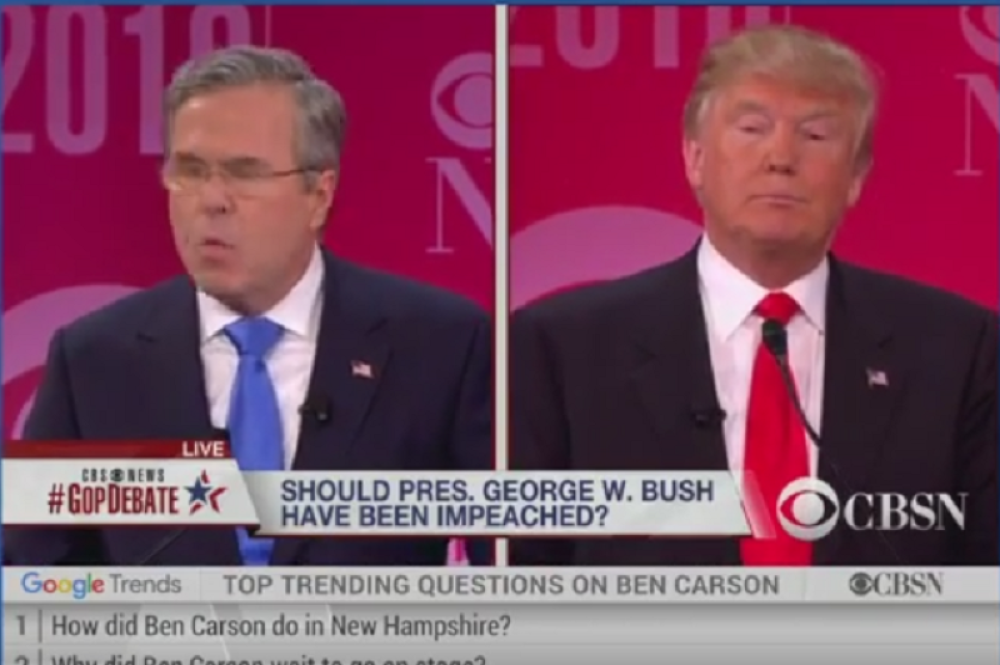 Tramp, Buš i Kruz se žestoko izvređali