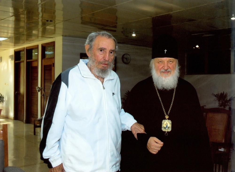 Sastali se patrijarh Kiril i Fidel Kastro