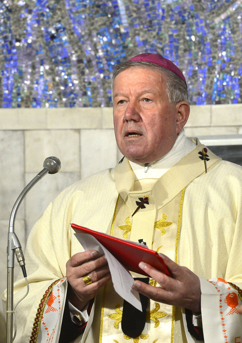 Hočevar predvodio misu na Veliki petak