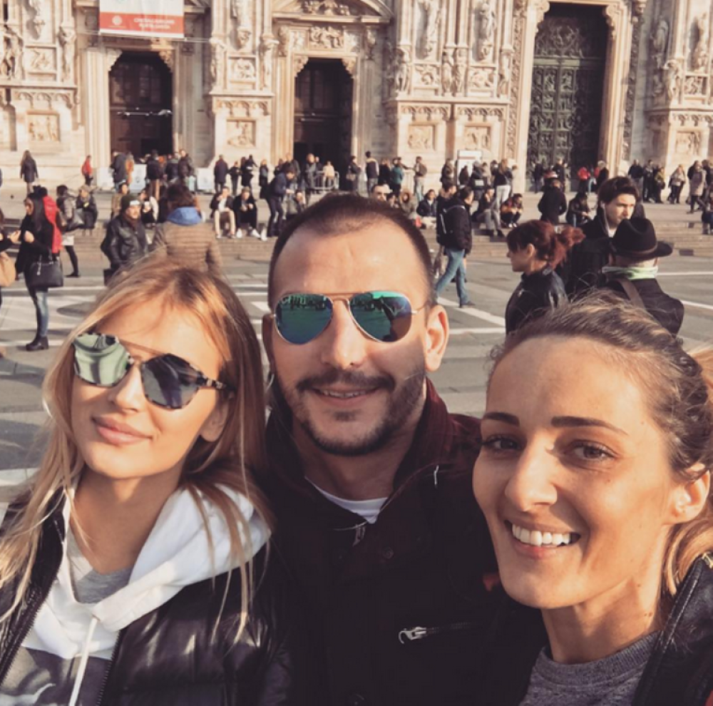 Sofija u Milanu sa Danilom i Majom!