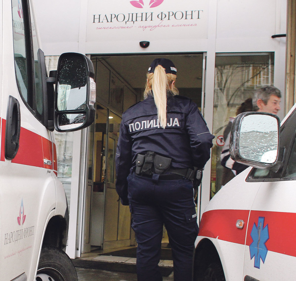 Policija patrolira po zdravstvenim ustanovama!