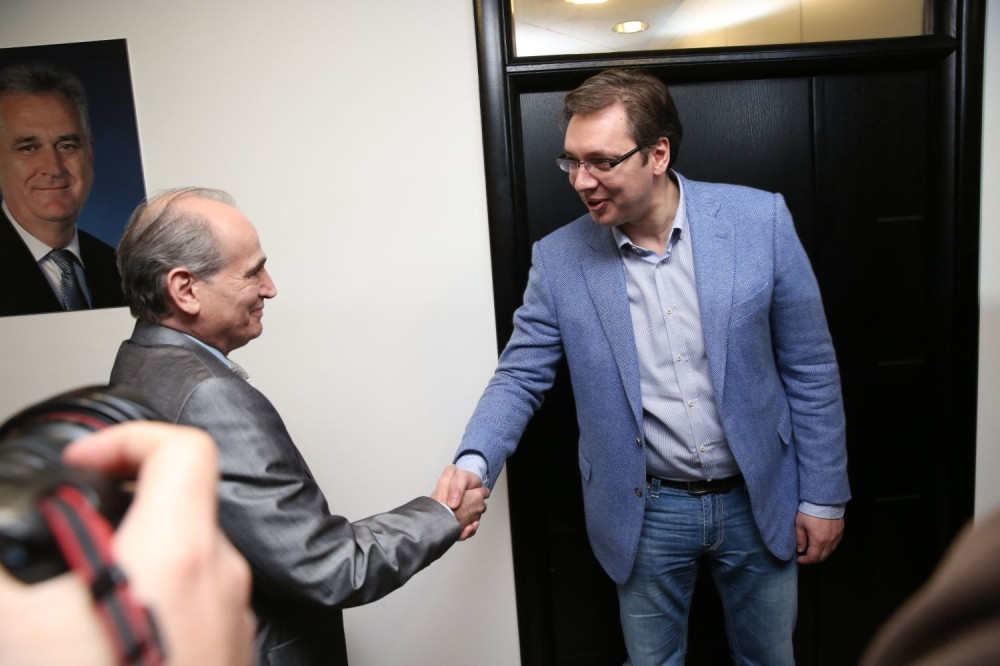 Vučić i Krkobabić zajedno na izbore