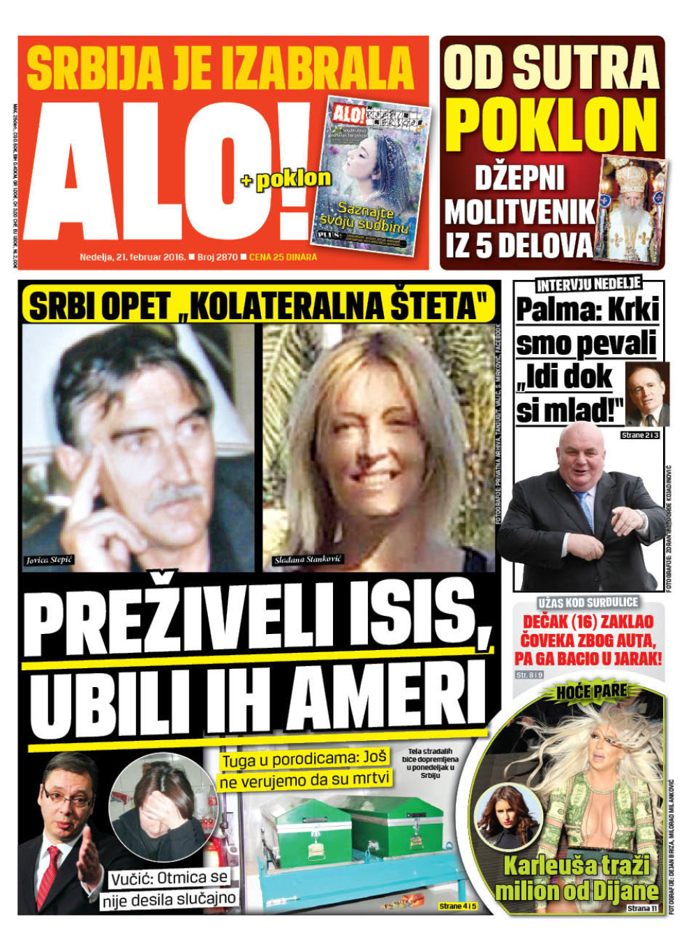 Naslovna za: 21.2.2016