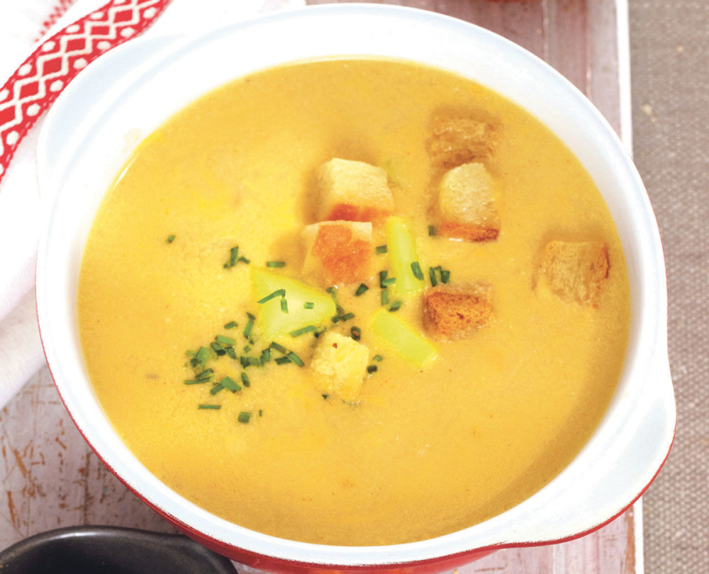 Supa od pečenog belog luka