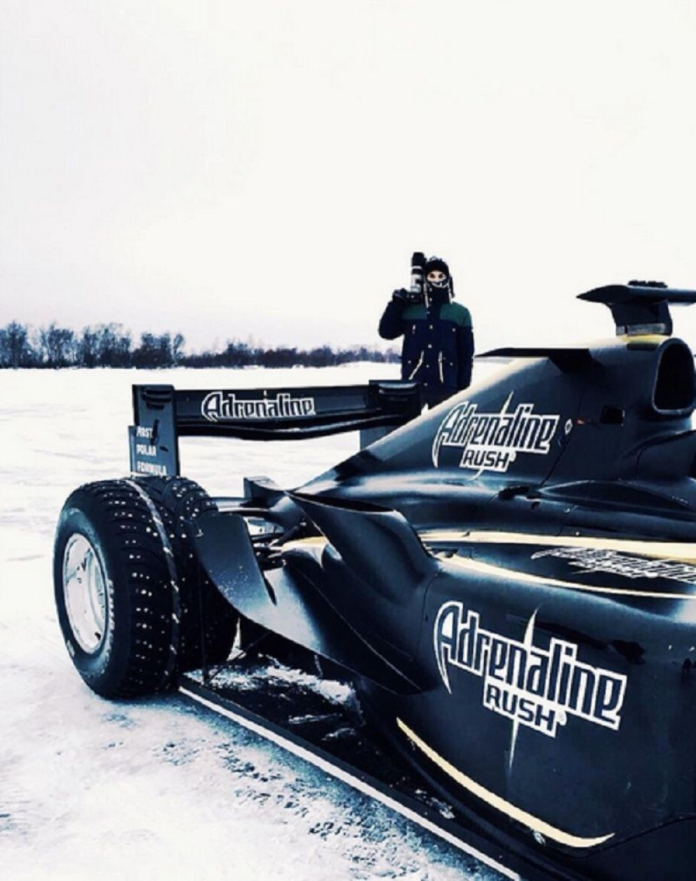 Izvozao Formulu na ledu (VIDEO)