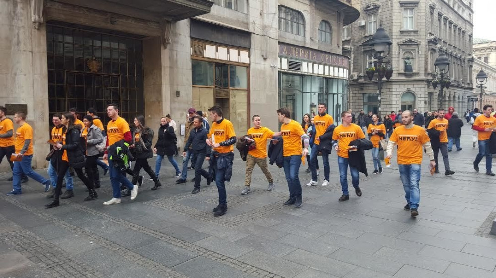 Studenti izašli na ulicu!