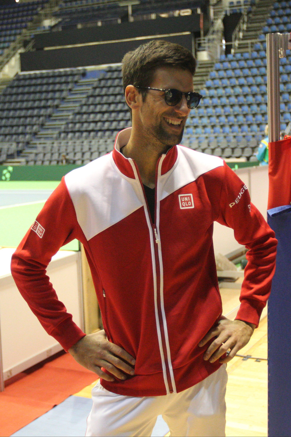 Evo šta je Đoković radio u snegu (FOTO)