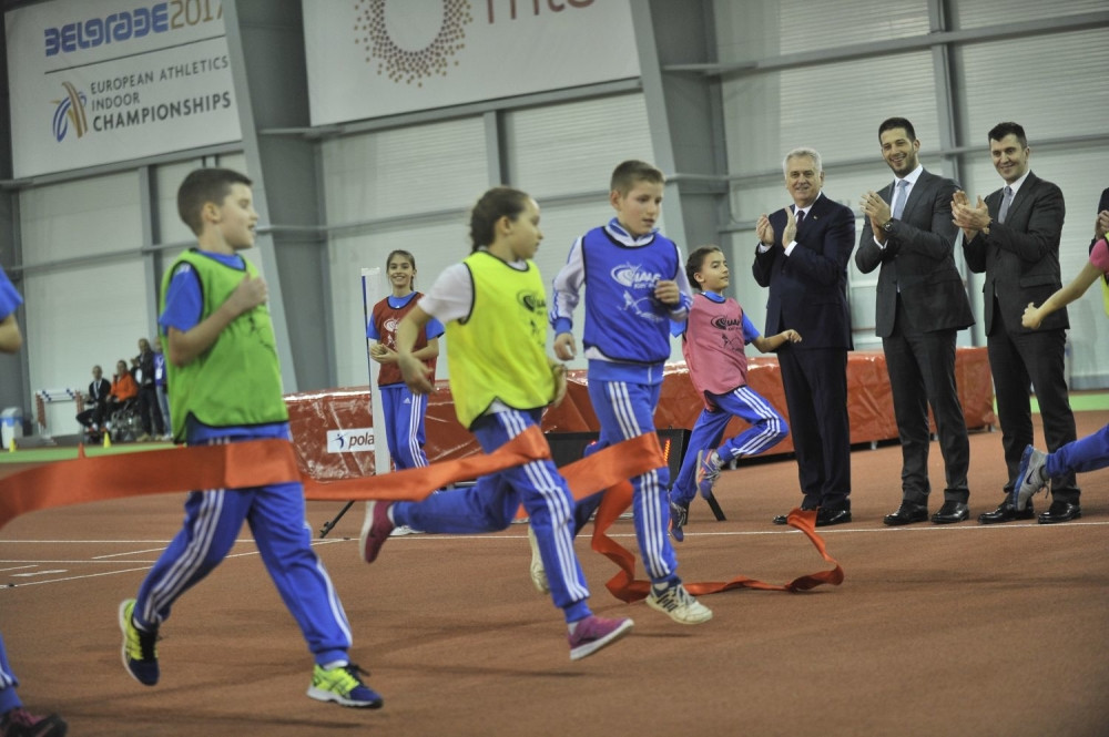 Svečano otvorena atletska dvorana u Beogradu