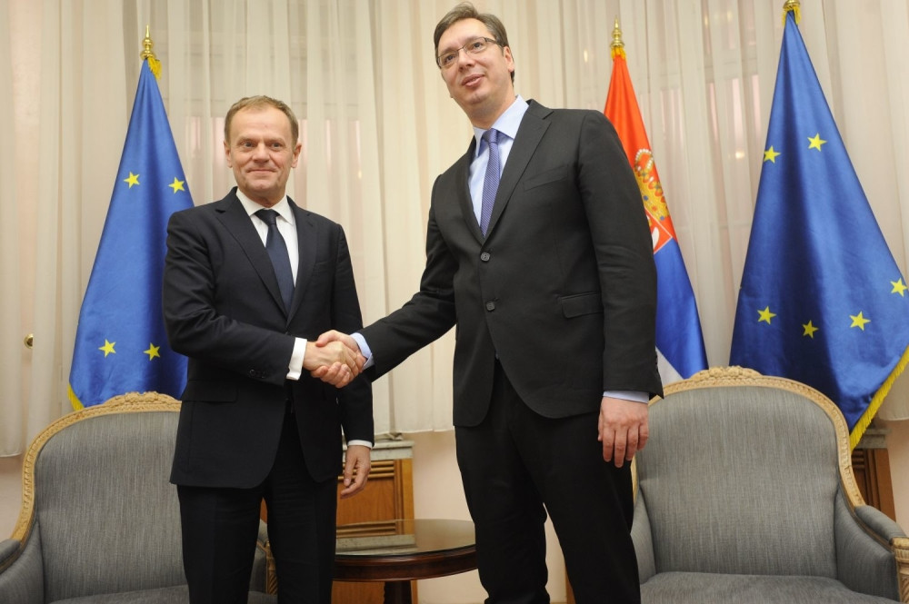 Donald Tusk čestitao Vučiću na izbornim rezultatima