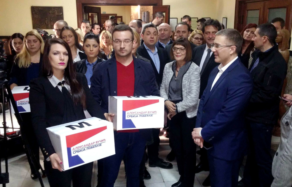 SNS prva predala listu RIK-u