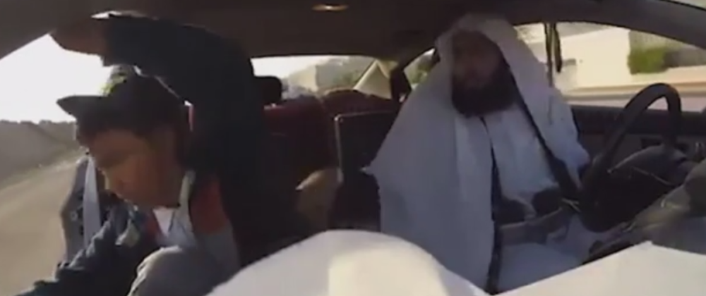 Taksista kao bombaš samoubica! (VIDEO)