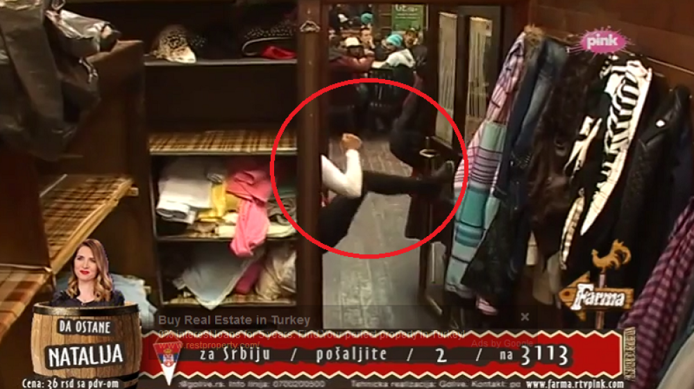 Cuca lomi stvari po farmi! (VIDEO)