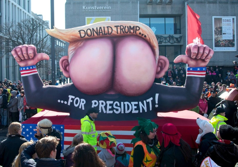 Tramp je za Nemce džinovska zadnjica!