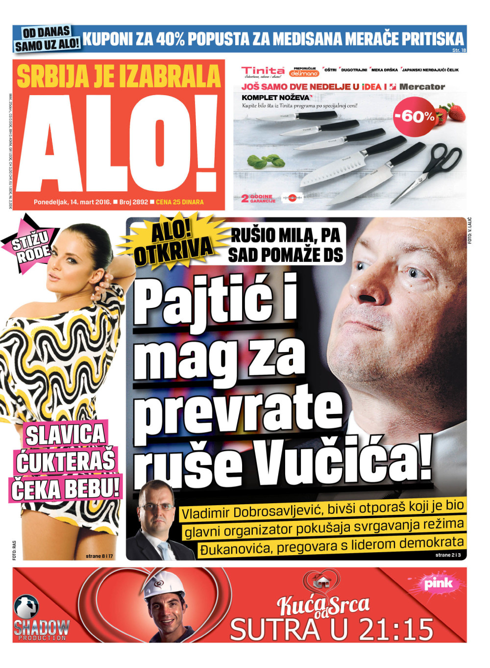 Naslovna za: 14.3.2016