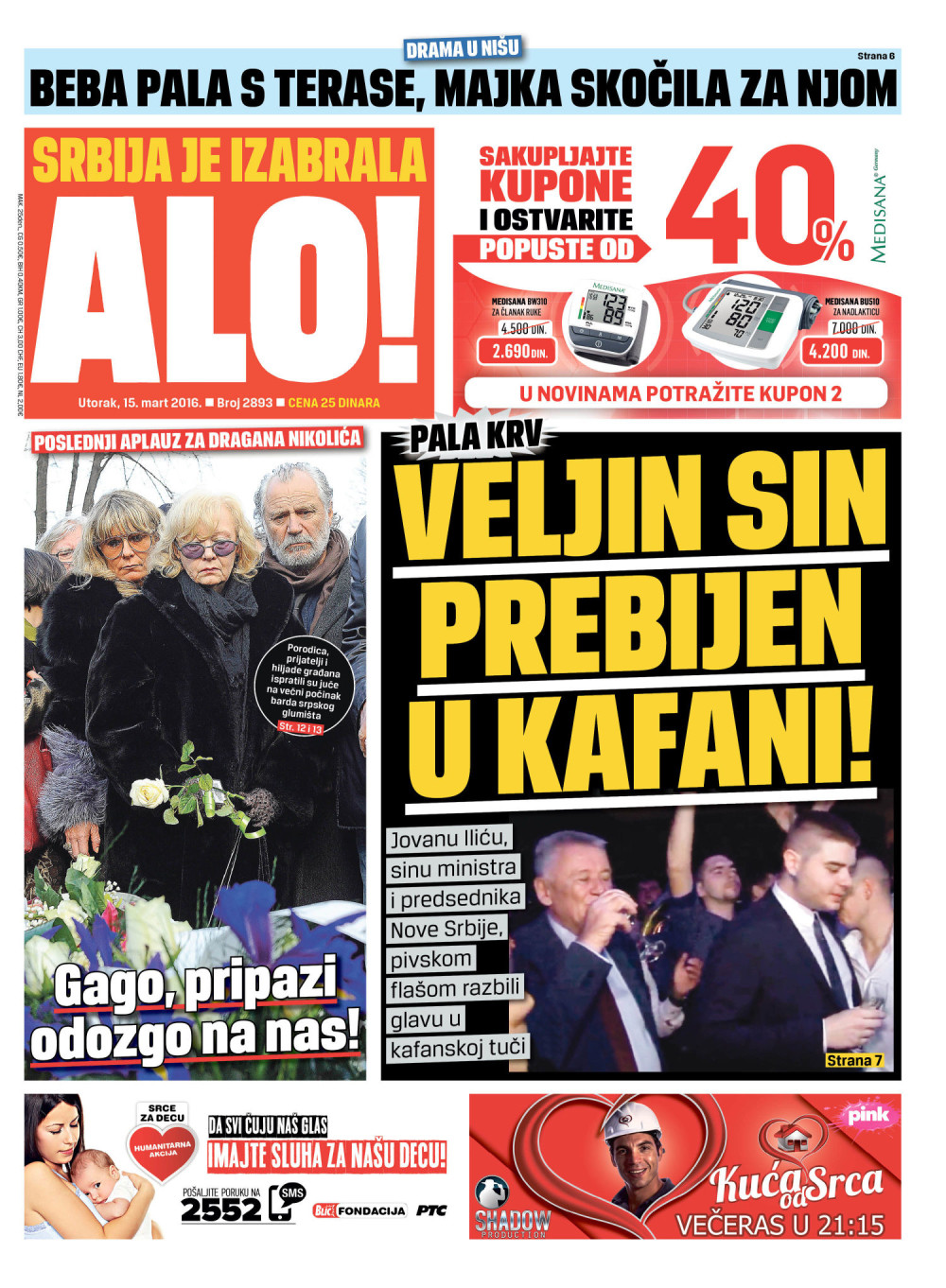 Naslovna za: 15.3.2016