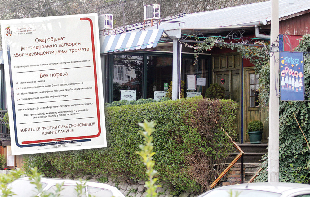 Zatvorena Dinkićeva omiljena kafana!