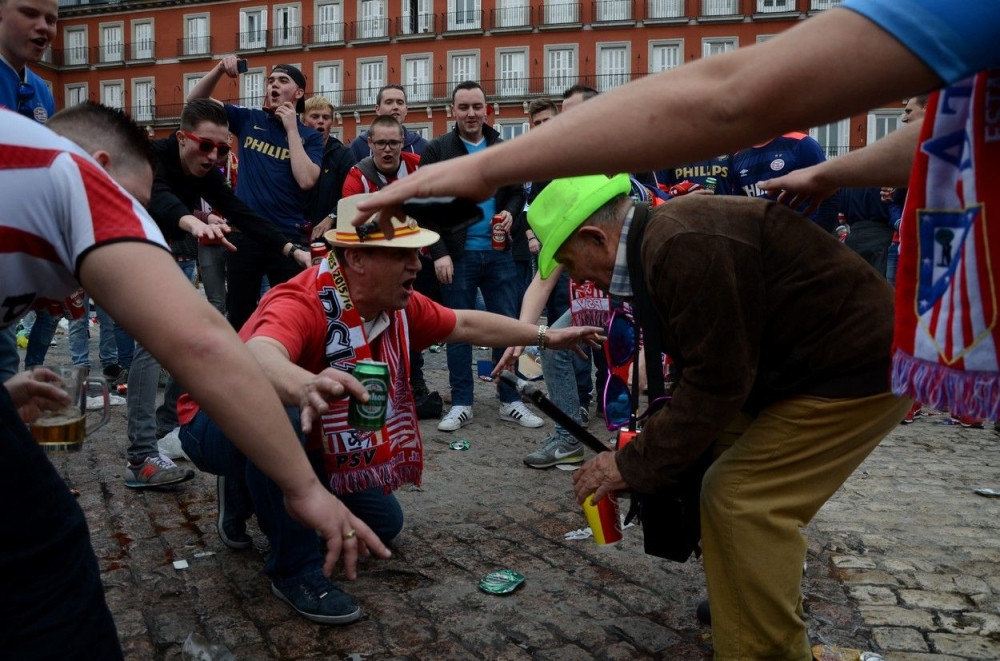 Šestorica navijača PSV pred sudom u Madridu