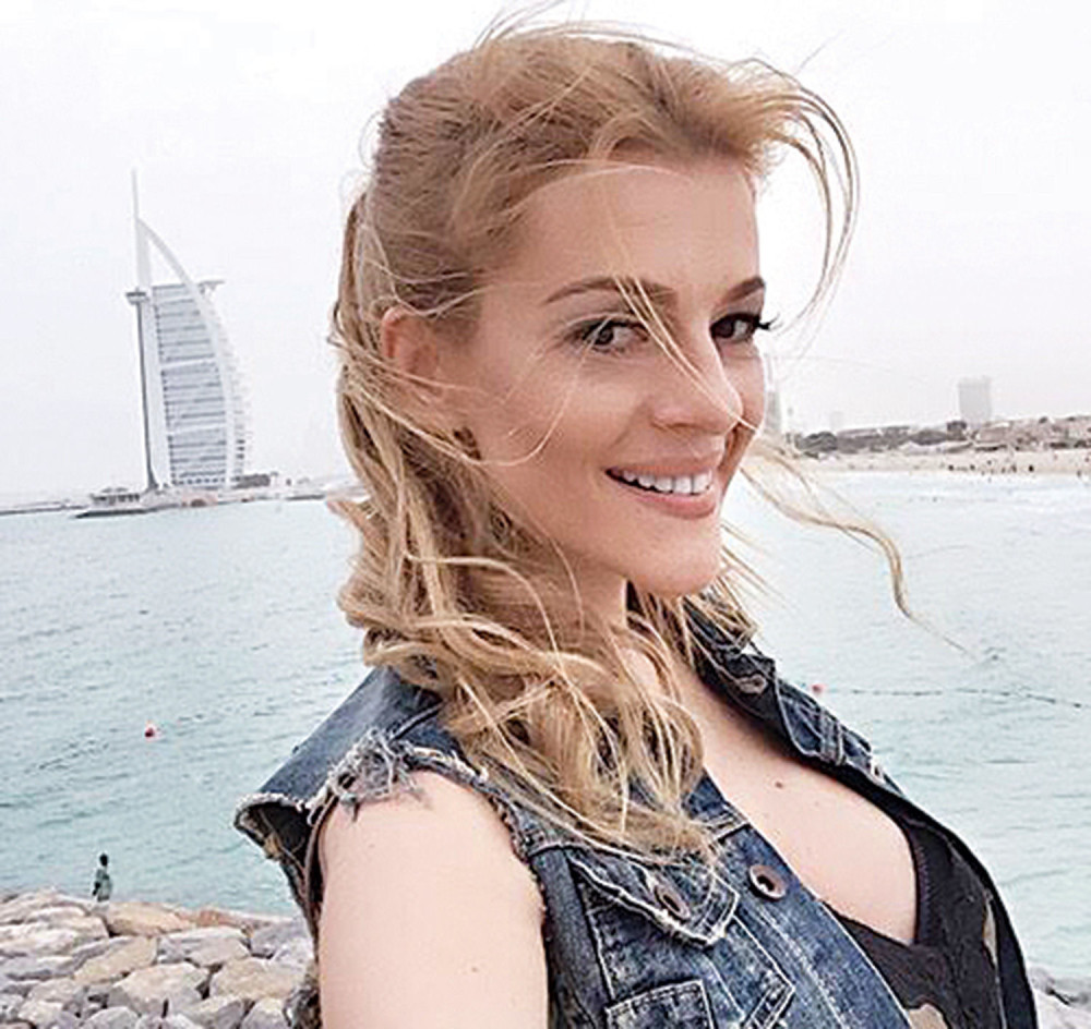 Jelena Kostov pobegla u Dubai