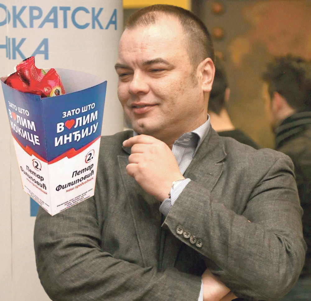 Ješićevi mame decu slatkišima