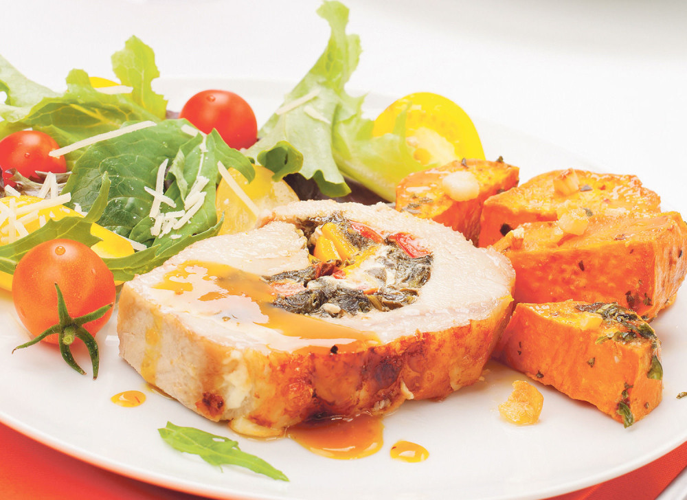 Punjeni svinjski file