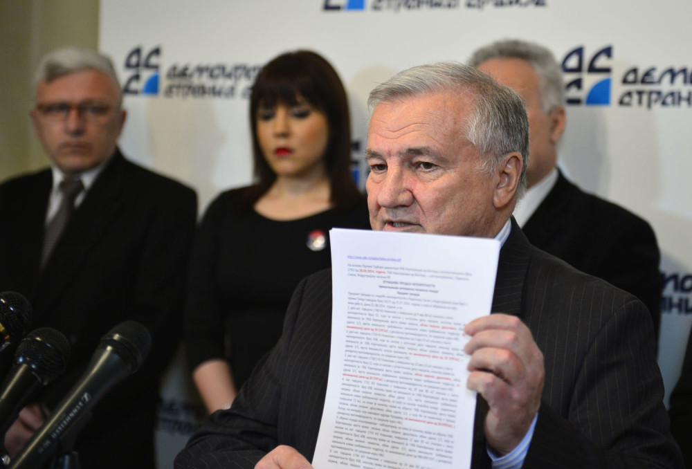 Vukadinović i Ševarlić na listi DSS - Dveri