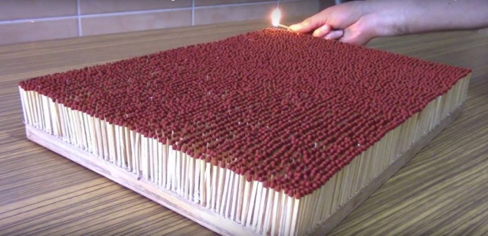 HIT~Ovako izgledaju "vatrene domine" (VIDEO)