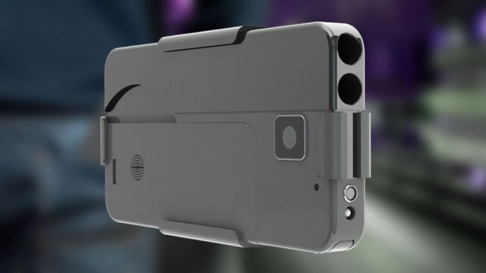 Pištolj u obliku mobilnog telefona! (VIDEO)