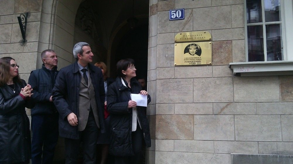 Otkrivena spomen-ploča Ružici Sokić