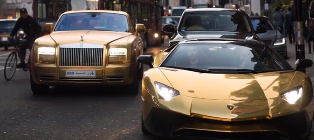 Automobili od suvog zlata okupirali London! (FOTO+VIDEO)
