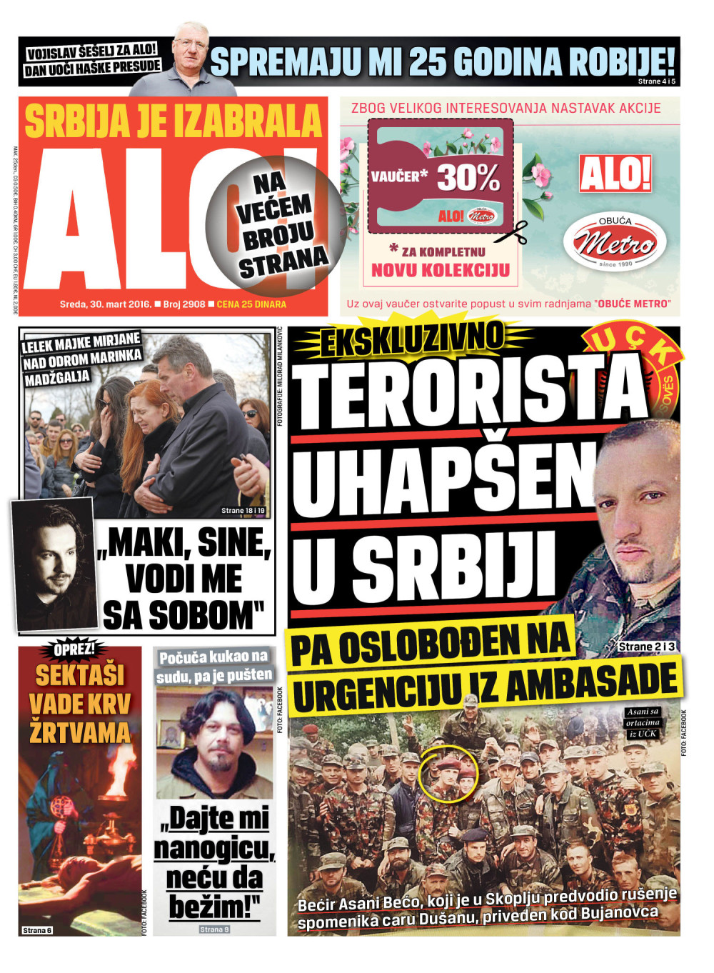 Naslovna za: 30.3.2016