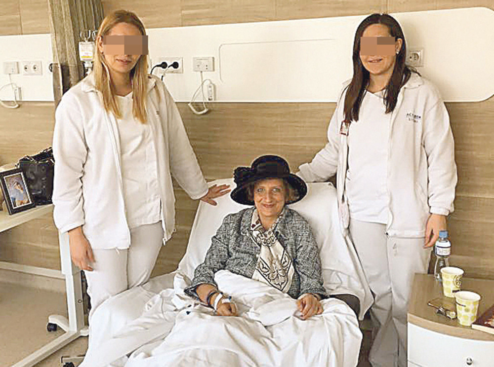 Isidora Bjelica na poslednjoj terapiji!