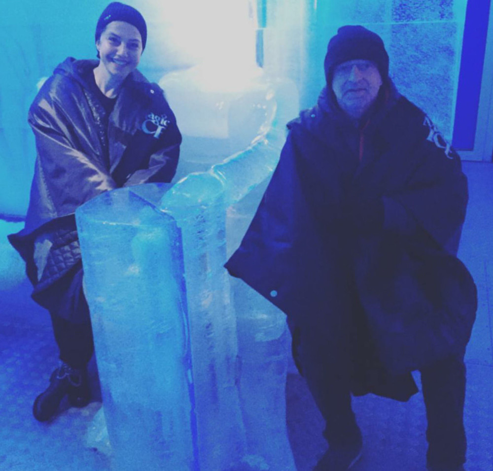 Nataša i Cvijanović se zaledili u baru