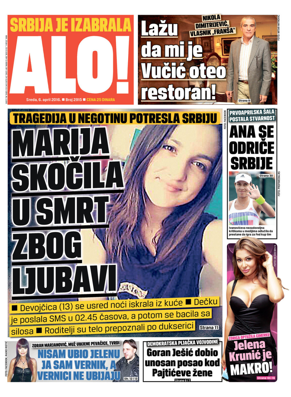 Naslovna za: 6.4.2016