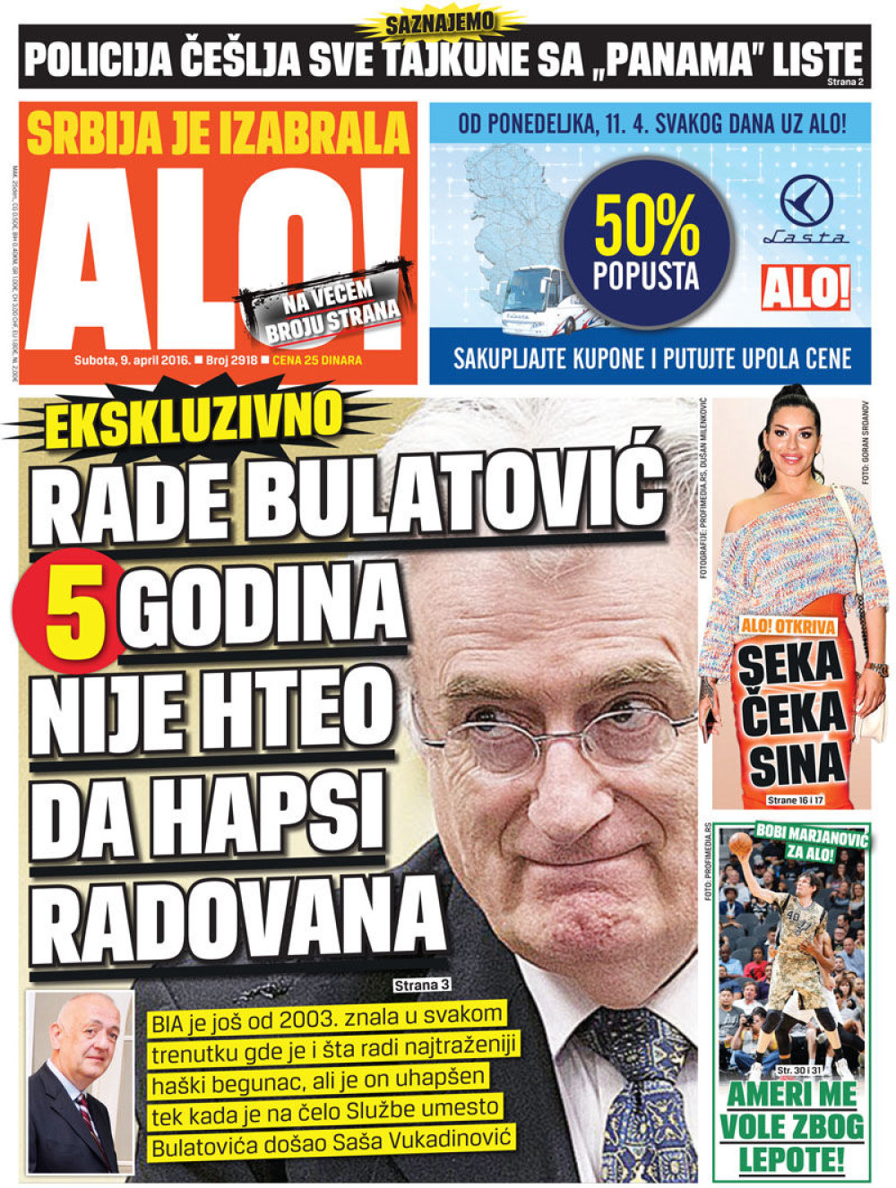 Naslovna za: 9.4.2016