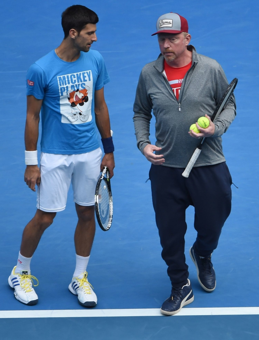 Beker poslao poruku Novaku (FOTO)