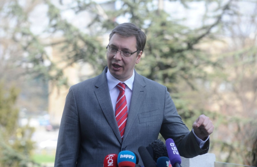 Vučić se provozao deonicom od 5,6 kilometara