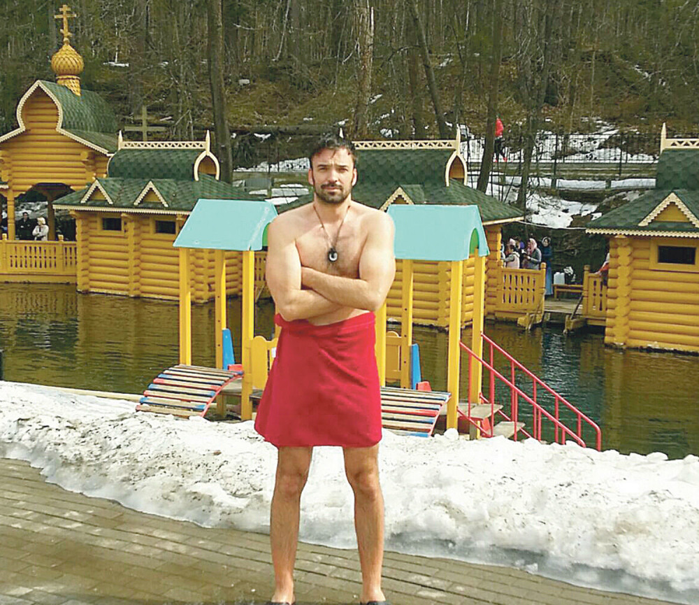 Bosiljčić se skinuo go u Rusiji